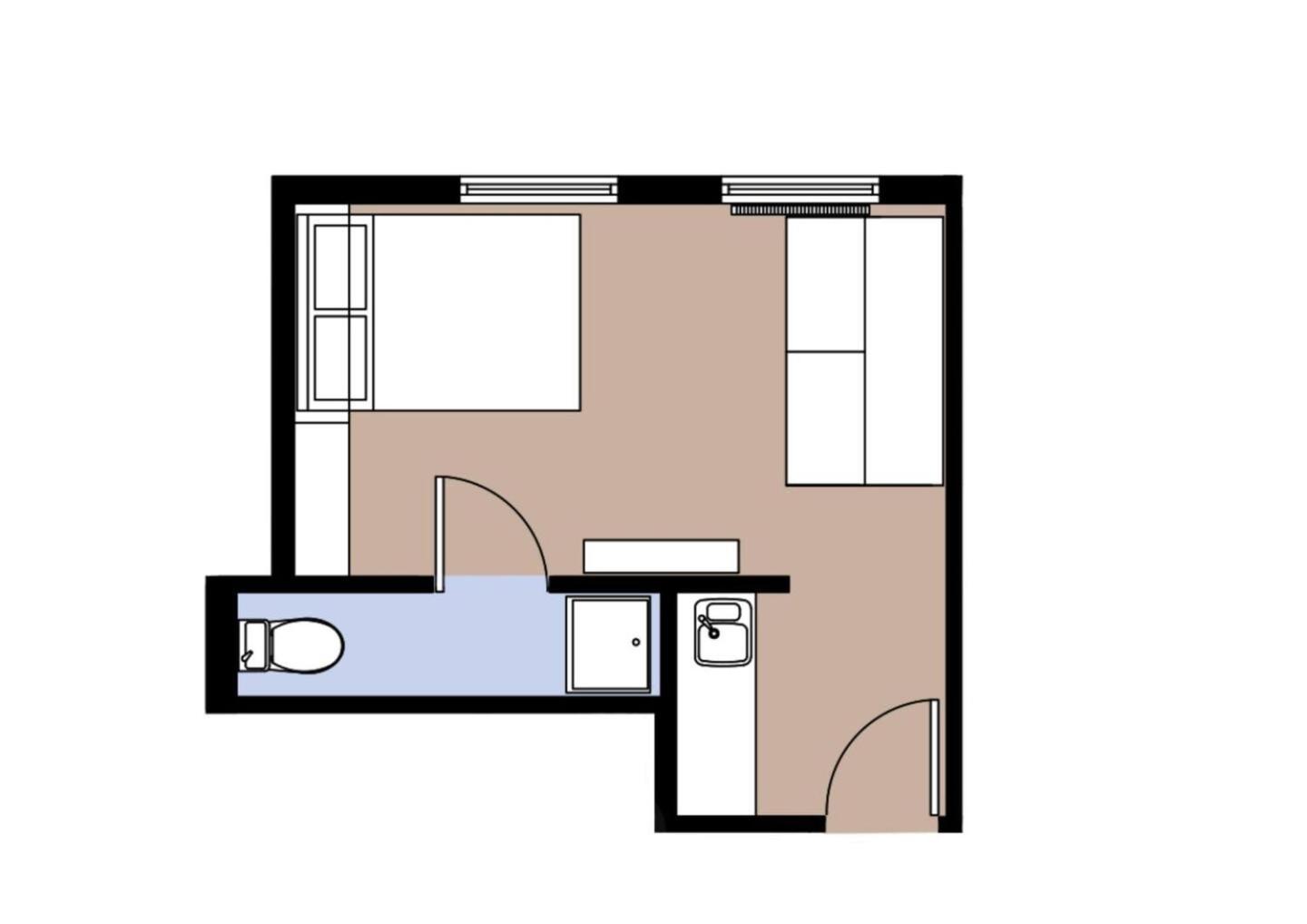 Apt 11 Seaside Serenity Chic Studio Steps To Beach Brighton Eksteriør bilde